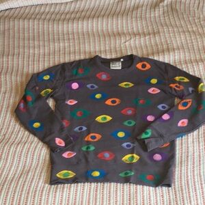 Jungmaven eye print sweatshirt
